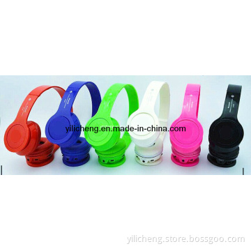 Lowest Price Bluetooth Headset Bluetooth Headphone with Micro SD Slot